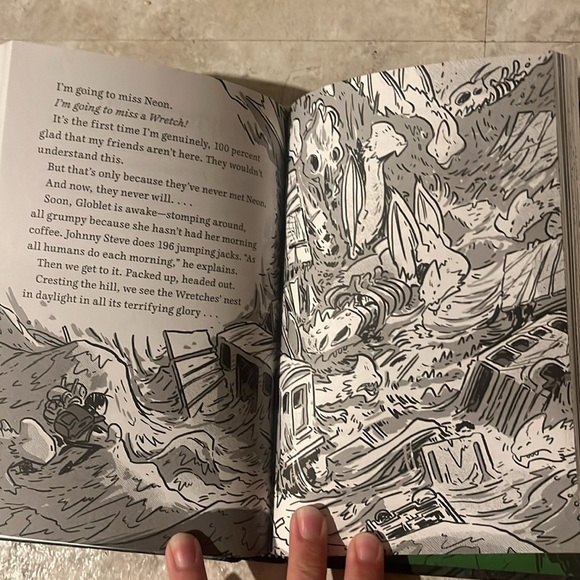 The Last Kids on Earth Junes Wild Flight written by Max Brallier  Hardcover - Picture 6 of 9